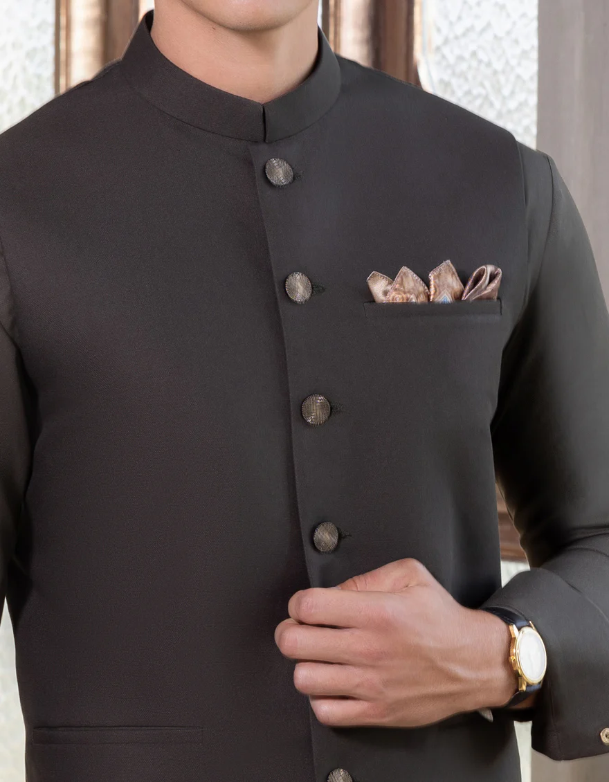 ARMY GREEN WAISTCOAT | JJVC-US-36988/S23/JJ8631-PN - Image 2
