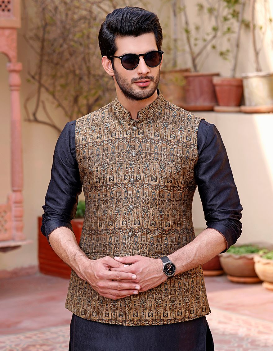 GREEN WAISTCOAT | JJVC-US-42122/S21/JJ7373 - Image 2