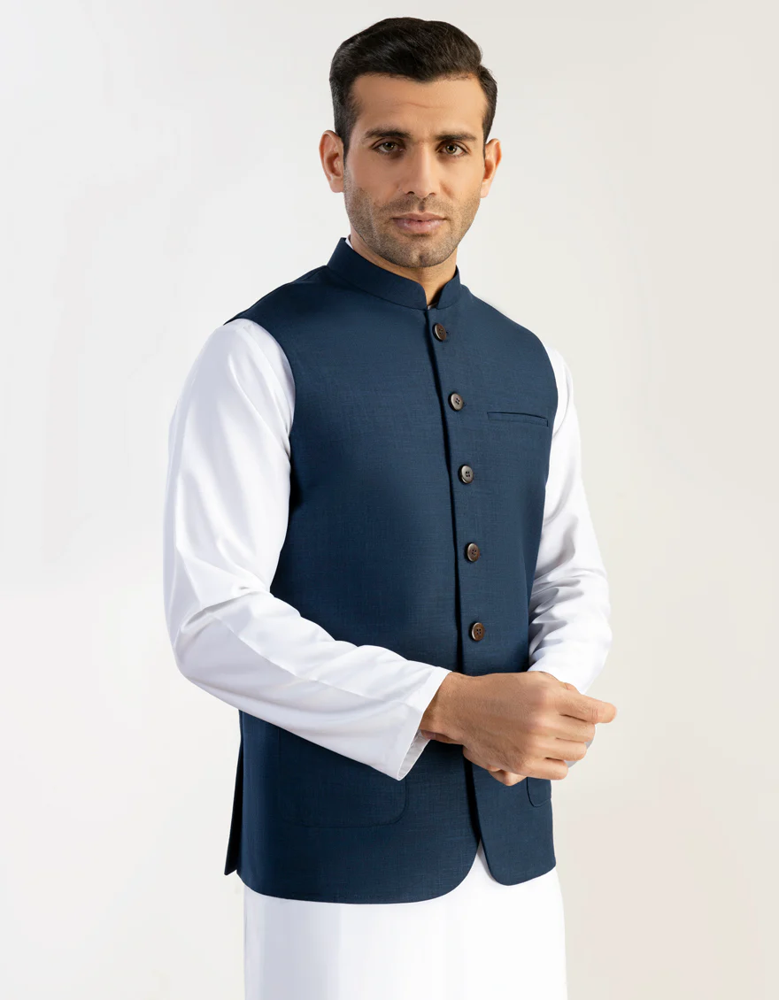 BLUE WAISTCOAT | JJVC-US-45021/S23/JJ8741-PN - Image 2