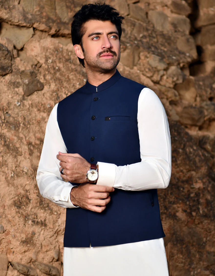 BLUE WAISTCOAT | JJVC-US-45194/A23/JJ8086-CL - Image 2