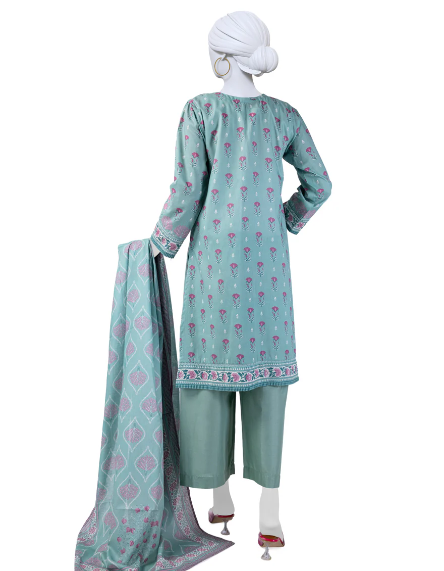 GREEN LAWN 3PC STITCHED | JLAWN-S-24-164/S RIWAAJ-06 - Image 2