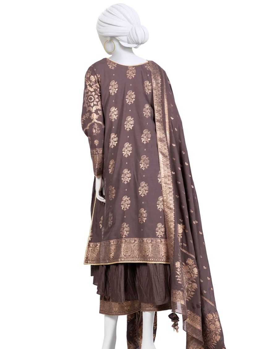 MULTICOLOR JACQUARD 3PC UNSTITCHED | JLAWN-S-24-300 KIRAN - Image 2