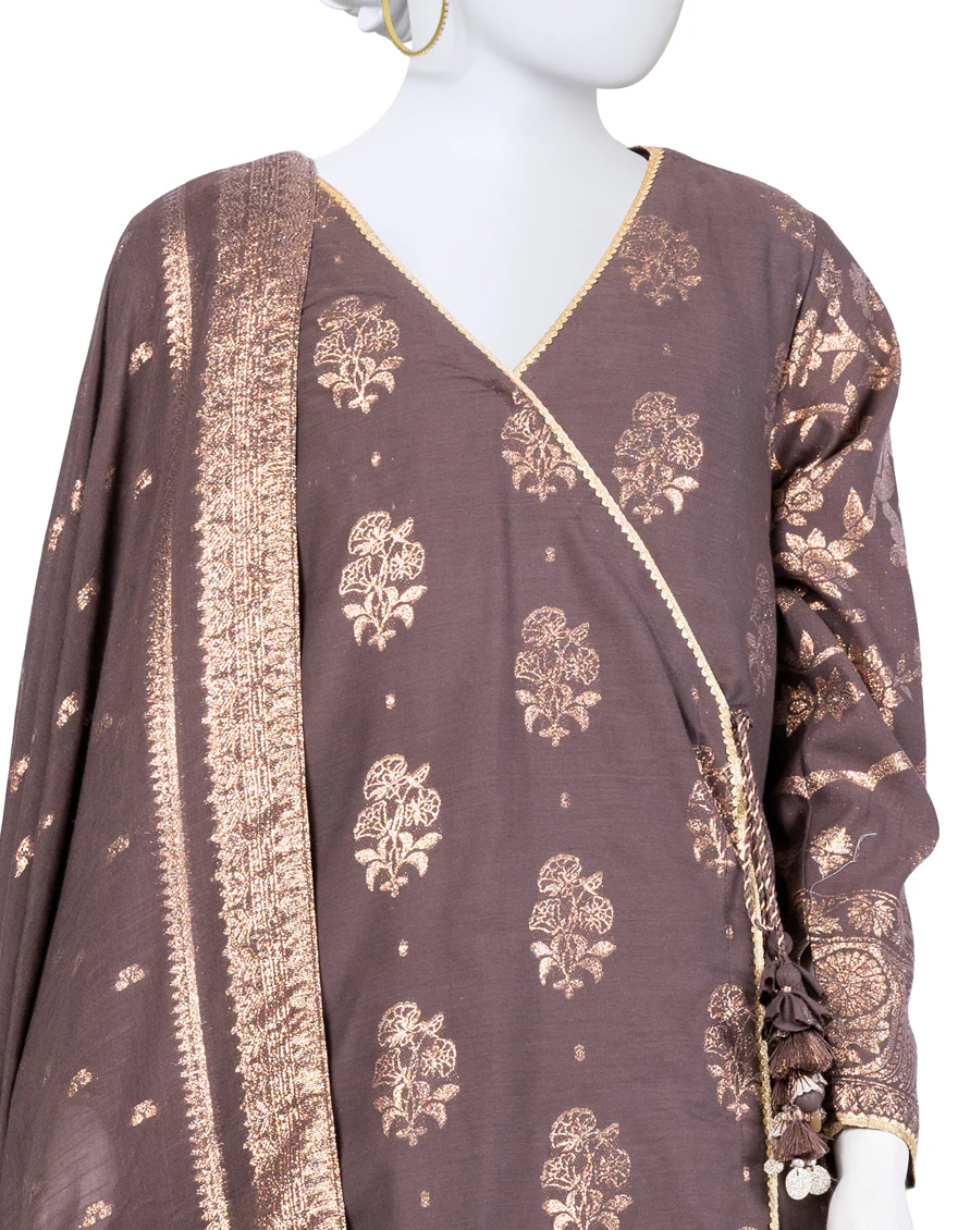 MULTICOLOR JACQUARD 3PC UNSTITCHED | JLAWN-S-24-300 KIRAN - Image 3