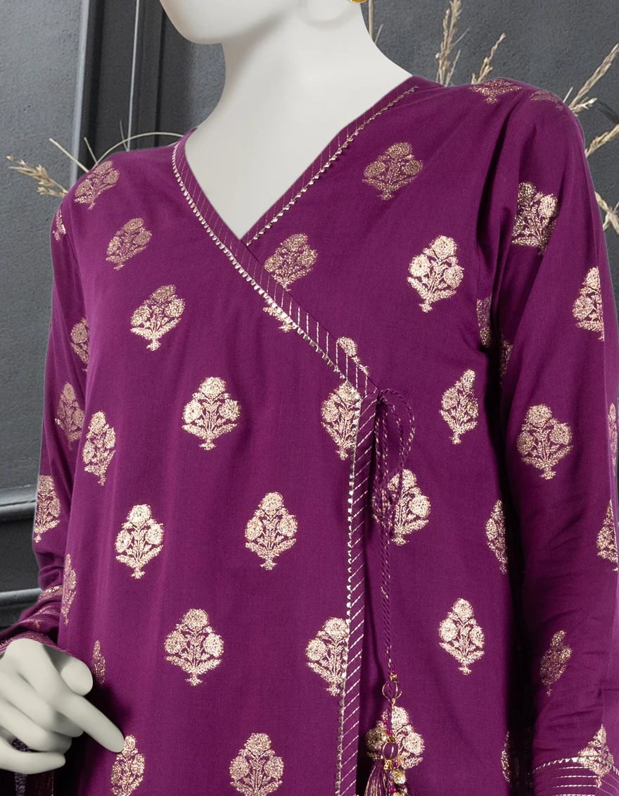 MULTICOLOR JACQUARD 3PC UNSTITCHED | JLAWN-S-24-305 KIRAN - Image 3