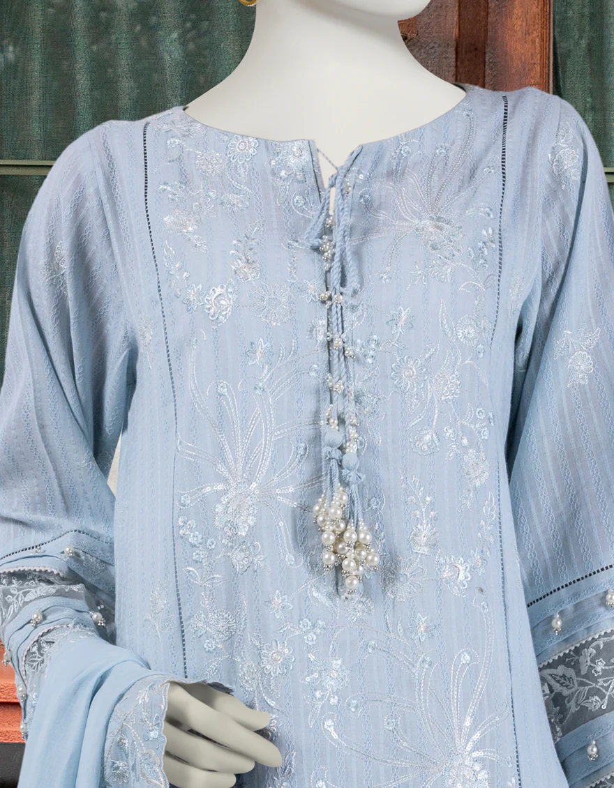 BLUE LAWN 3PC UNSTITCHED | JLAWN-S-24-313 GRAND - Image 3