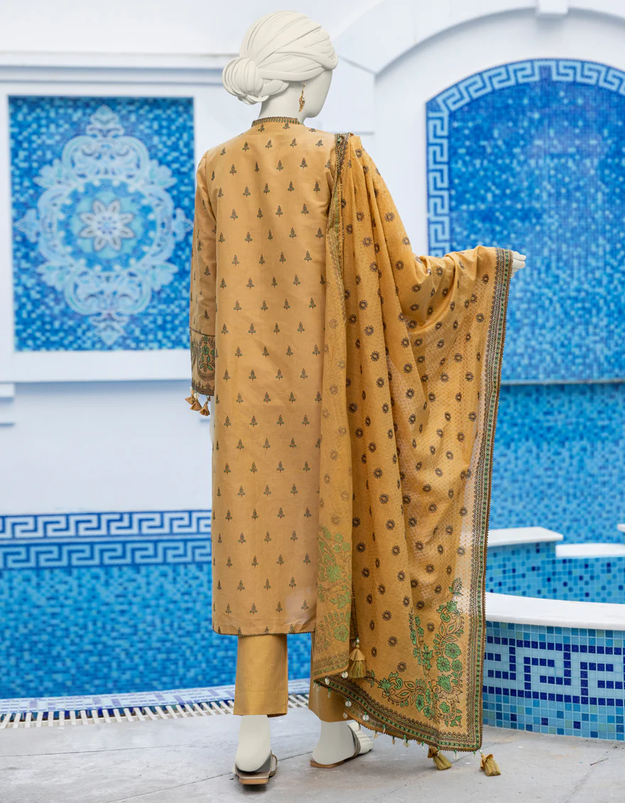 MULTI LAWN 3PC UNSTITCHED | JLAWN-S-24-368 EMBOS - Image 2
