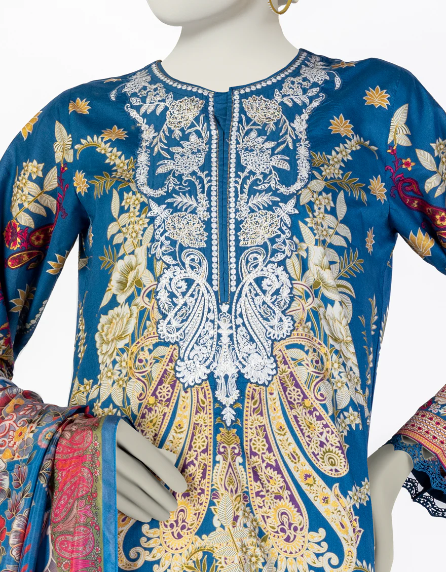 BLUE LAWN 3PC STITCHED | JLAWN-S-25-081/S ETRO-1 - Image 3
