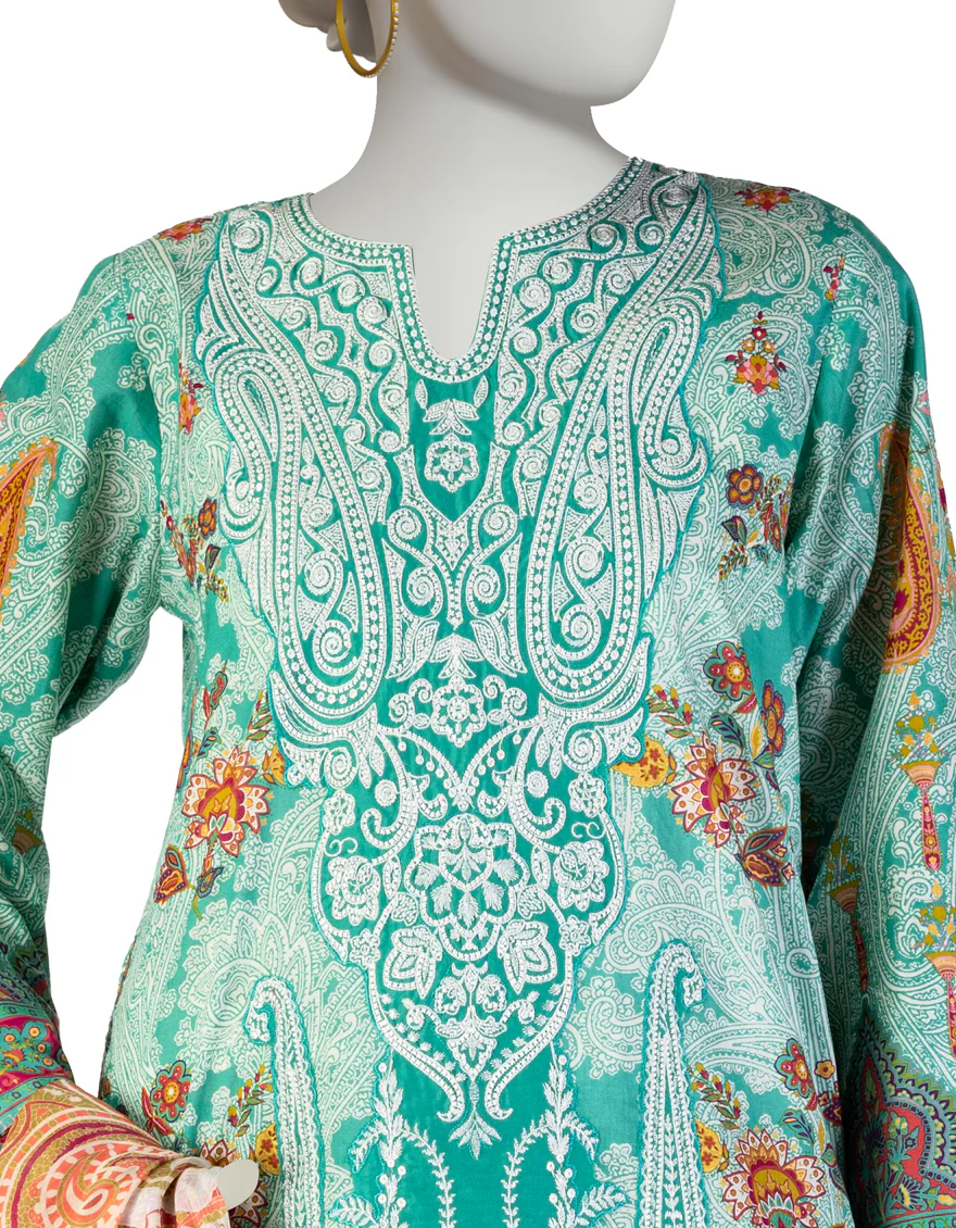 GREEN LAWN 3PC STITCHED | JLAWN-S-25-083/S ETR - Image 3