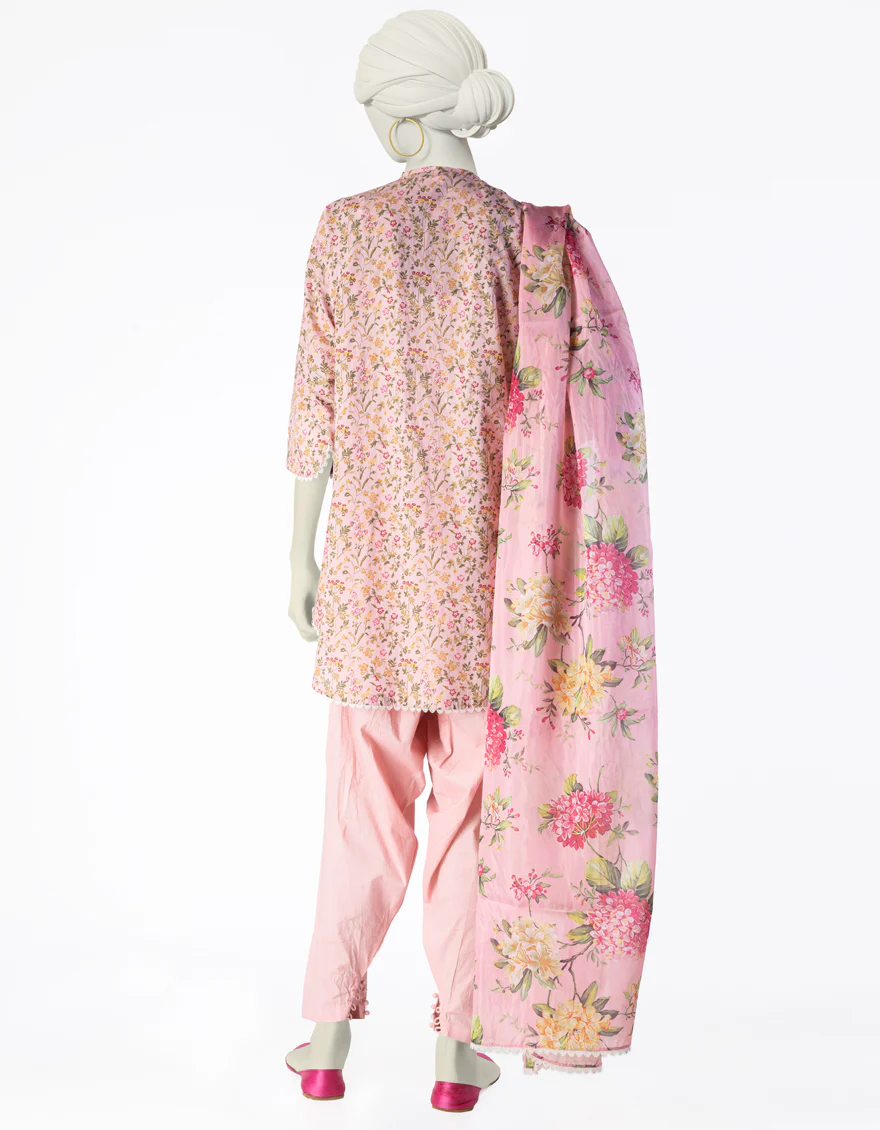 PINK LAWN 3PC STITCHED | JLAWN-S-25-107/S SHA - Image 2