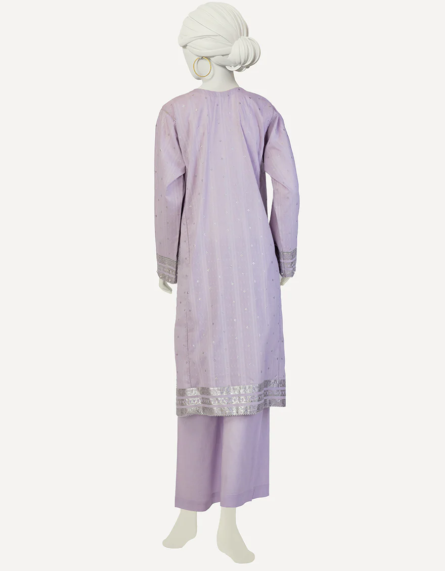 LILAC LAWN 3PC STITCHED | JLAWN-S-25-119/S MAH - Image 2
