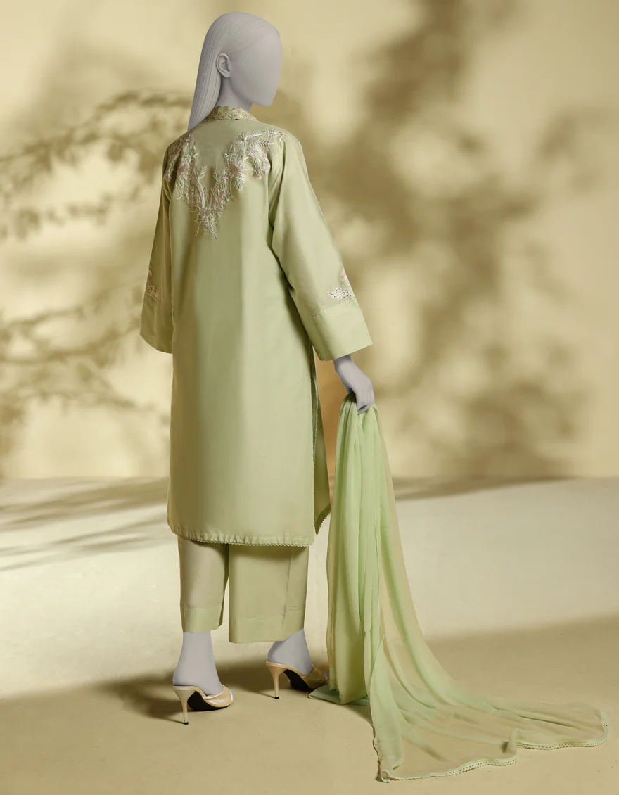 GREEN LAWN 3PC STITCHED | JLAWN-S-25-222/S THR - Image 2