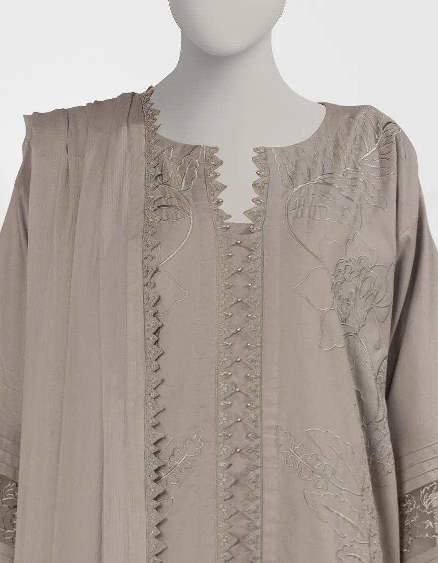 GREY LIMINAL 3PC STITCHED | JLAWN-S-25-254/S LIMITED EDITION-01 - Image 3