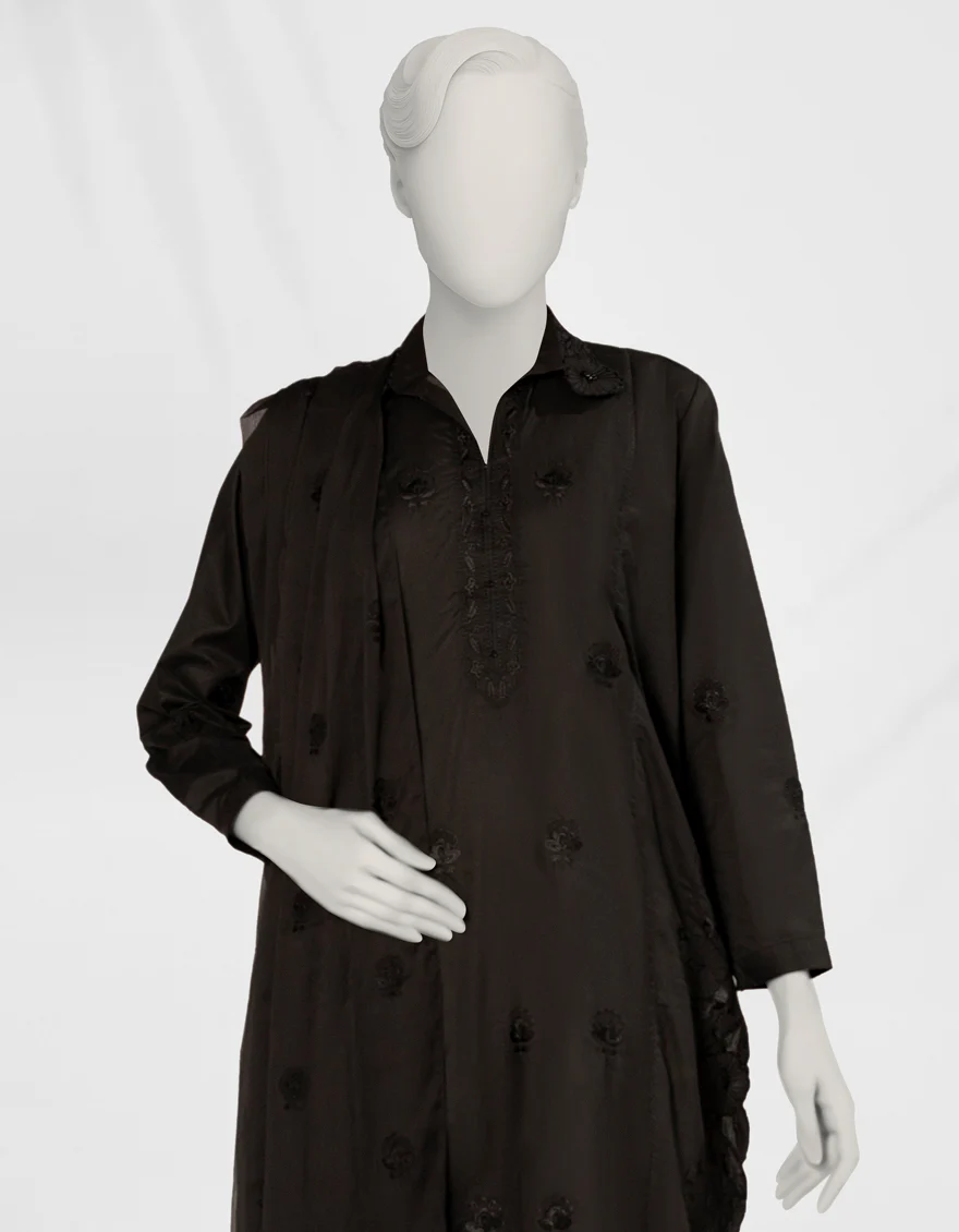 BLACK LIMINAL 3PC STITCHED | JLAWN-S-25-257/S LIMITED EDITION-04 - Image 3