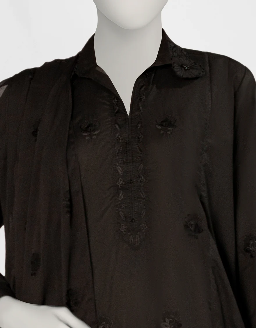 BLACK LIMINAL 3PC STITCHED | JLAWN-S-25-257/S LIMITED EDITION-04 - Image 4
