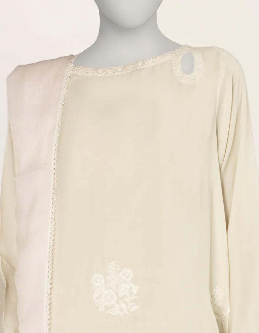MULTICOLOR SILK 3PC STITCHED | JLAWN-S-25-267/S DIP DYE-02 - Image 4