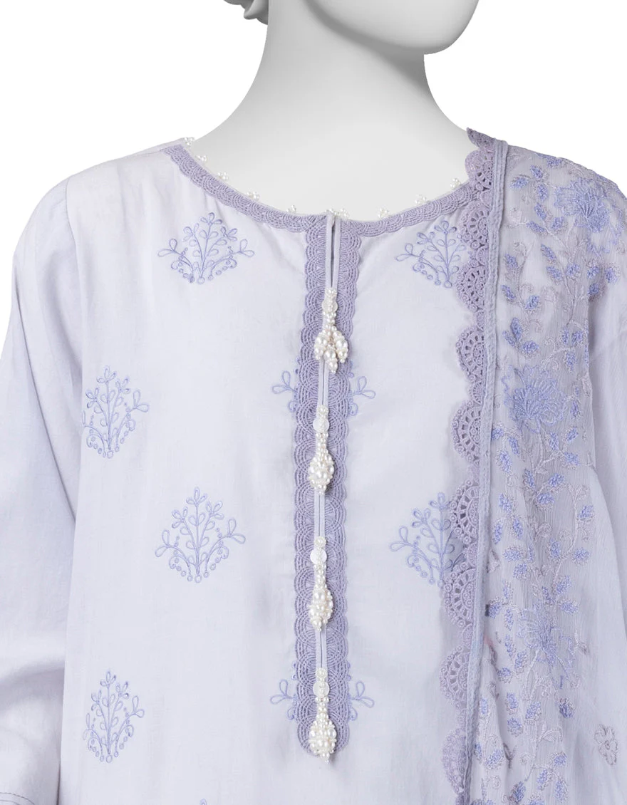 BLUE LAWN 3PC UNSTITCHED | JLAWN-S-25-827-LUXE B-1 - Image 2