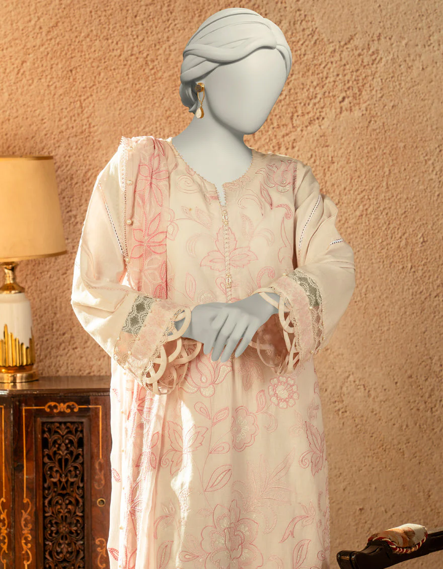 PINK LAWN 3PC UNSTITCHED | JLAWN-S-25-830-LUXE B-4 - Image 2