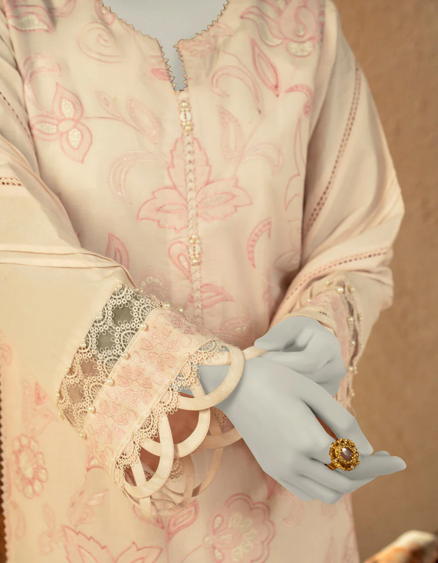PINK LAWN 3PC UNSTITCHED | JLAWN-S-25-830-LUXE B-4 - Image 3