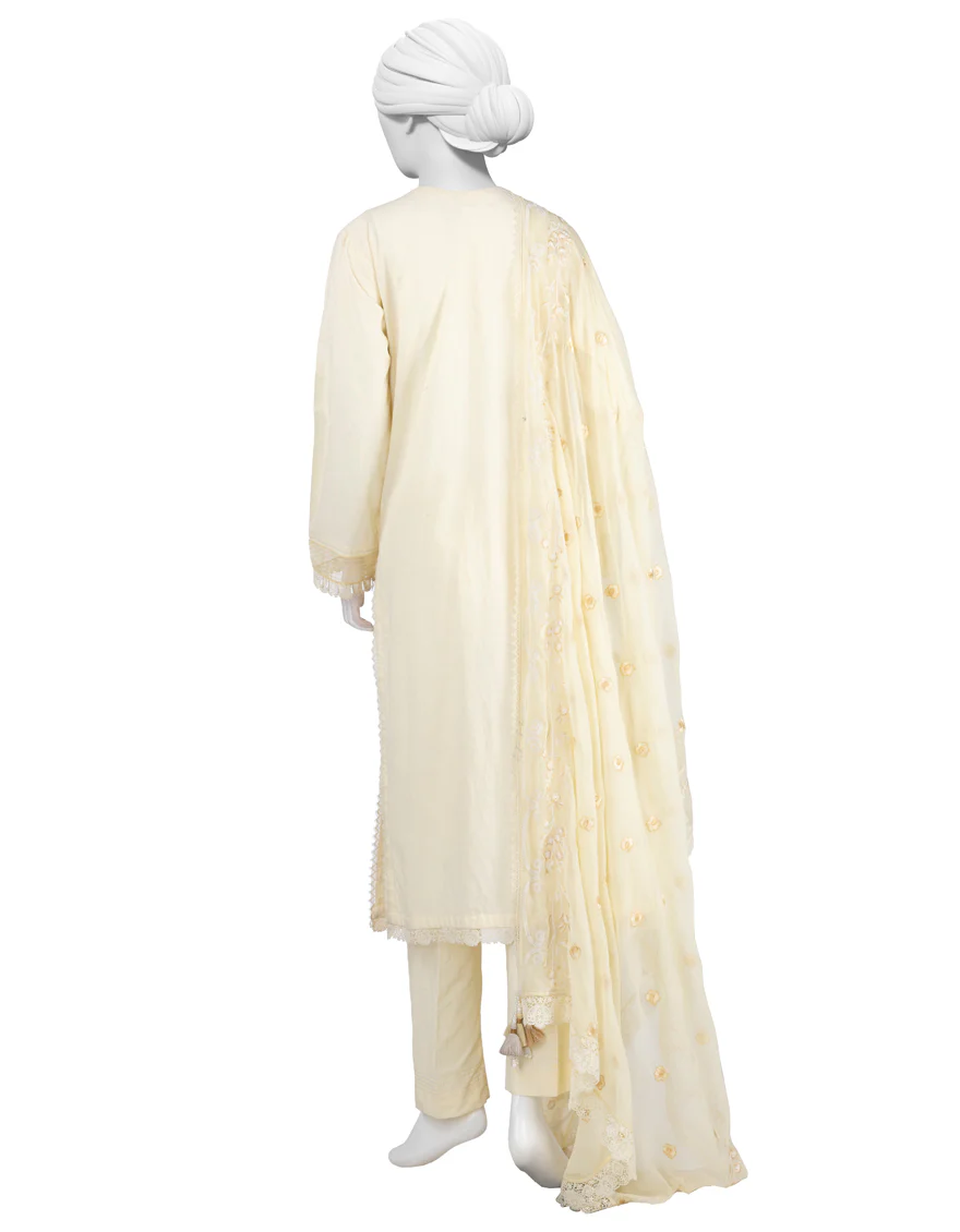 YELLOW LAWN 3PC STITCHED | JLAWN-S-25-832/S LUXE-B-06 - Image 2