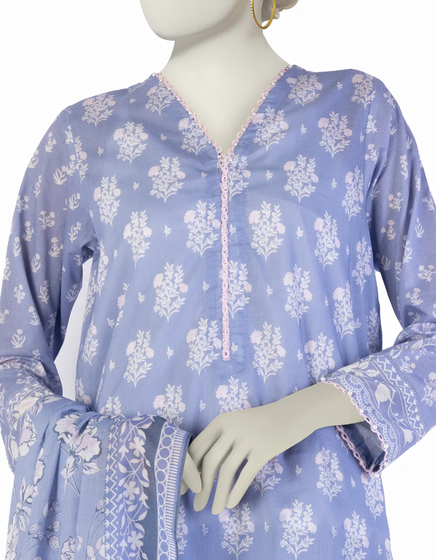 PURPLE LAWN 3PC STITCHED | JLAWN-S-25-898/S BIN - Image 2