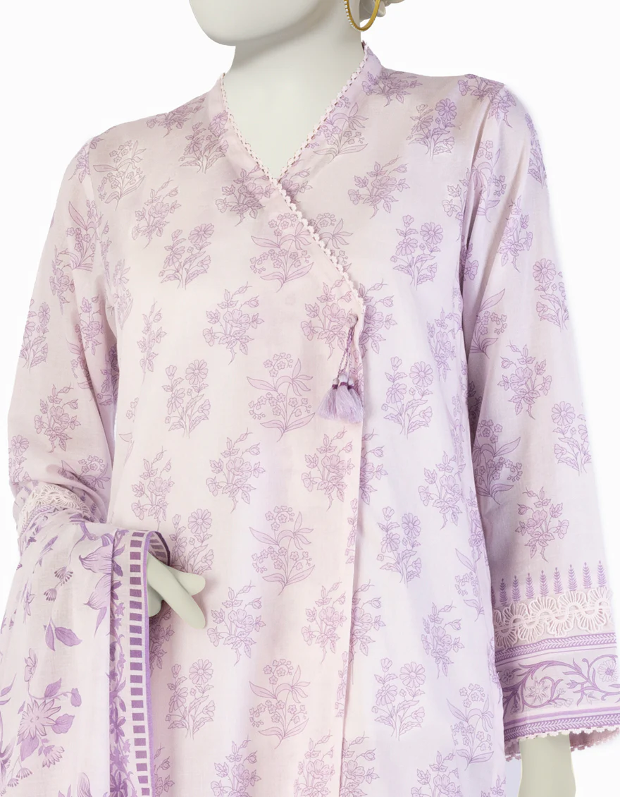 LILAC LAWN 3PC STITCHED | JLAWN-S-25-902/S BIN - Image 2