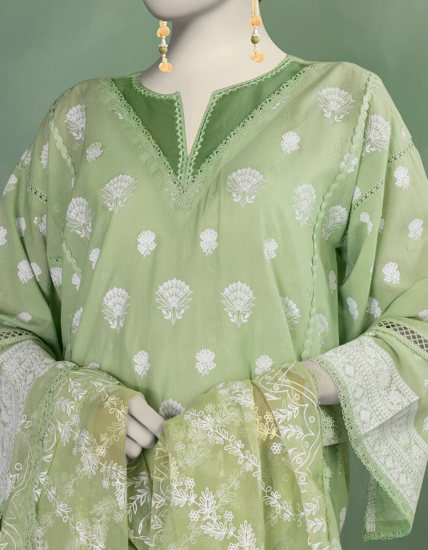 GREEN LAWN 3PC UNSTITCHED | JLAWN-S-25-911 WIRSA - Image 4