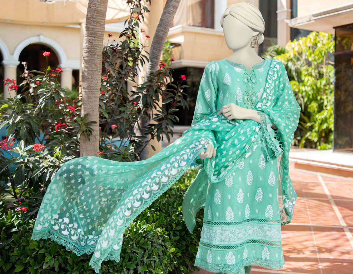 GREEN LAWN 3PC UNSTITCHED | JLAWN-S-25-912 WIRSA - Image 4