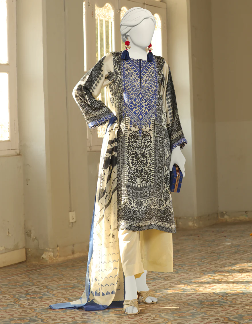 MULTI LAWN 2PC STITCHED | JLAWN-S-JDS-24-1100/
