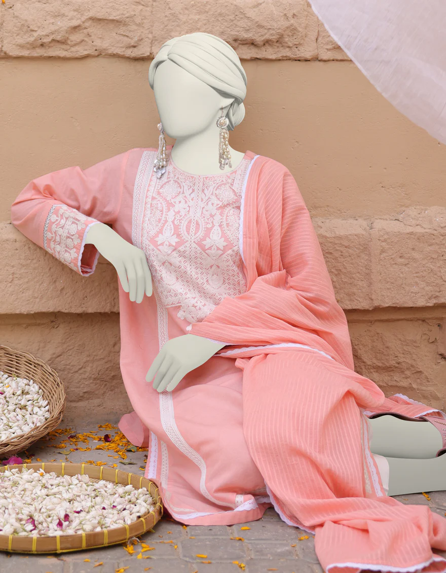 PINK DYED 2PC STITCHED | JLAWN-S-JDS-24-1102/ - Image 2