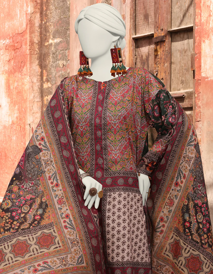 MULTICOLOR LAWN 2PC UNSTITCHED | JLAWN-S-JDS-24-1112 RADINAT-01 - Image 3