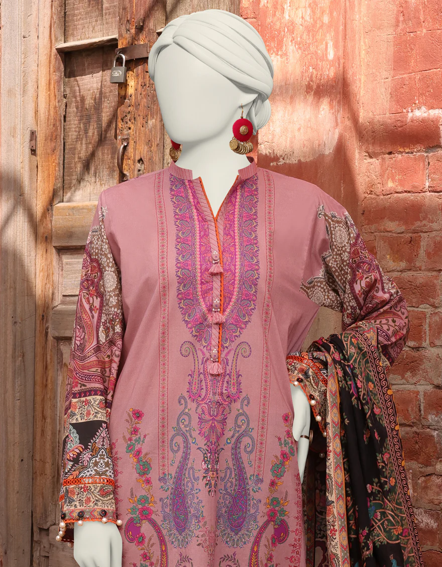 MULTICOLOR LAWN 2PC UNSTITCHED | JLAWN-S-JDS-24-1115 RADINAT-04 - Image 2