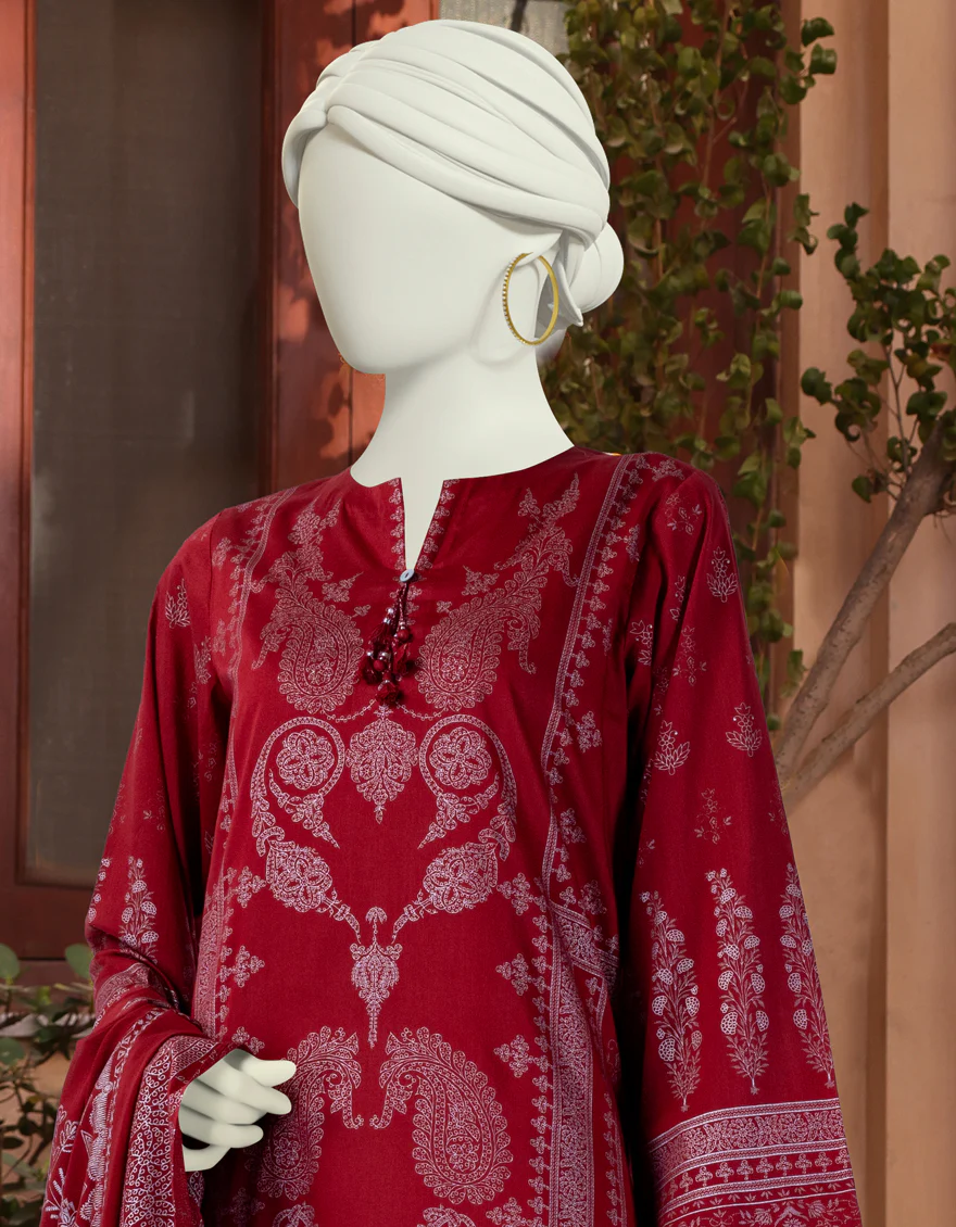 MULTICOLOR LAWN 2PC UNSTITCHED | JLAWN-S-JDS-24-1142 PEARL-03 - Image 2