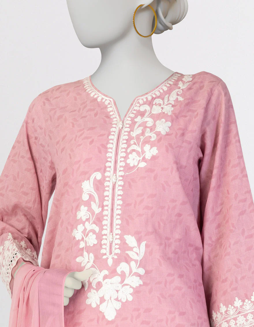 PINK LAWN 2PC STITCHED | JLAWN-S-JDS-25-1077/S AARI-05 - Image 3