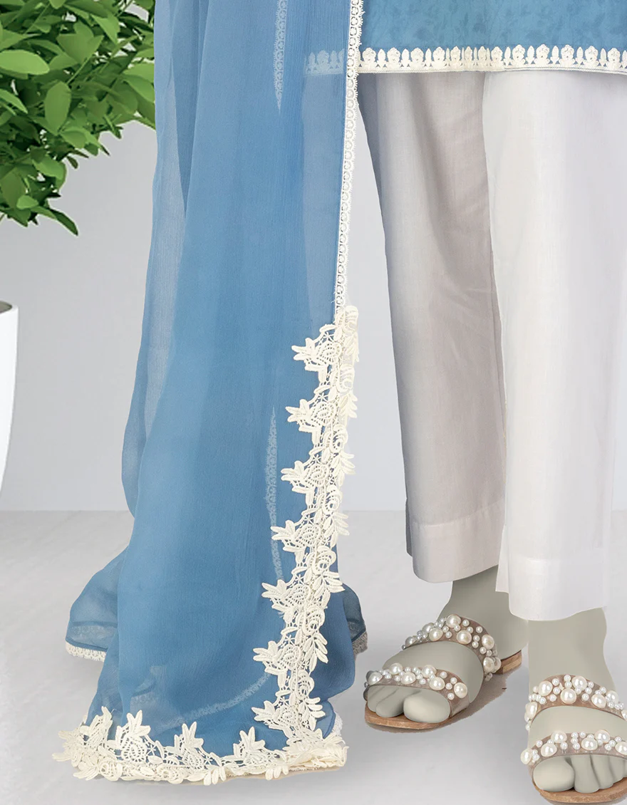 BLUE DOBBY 2PC STITCHED | JLAWN-S-JDS-25-1078/S AARI-06 - Image 4