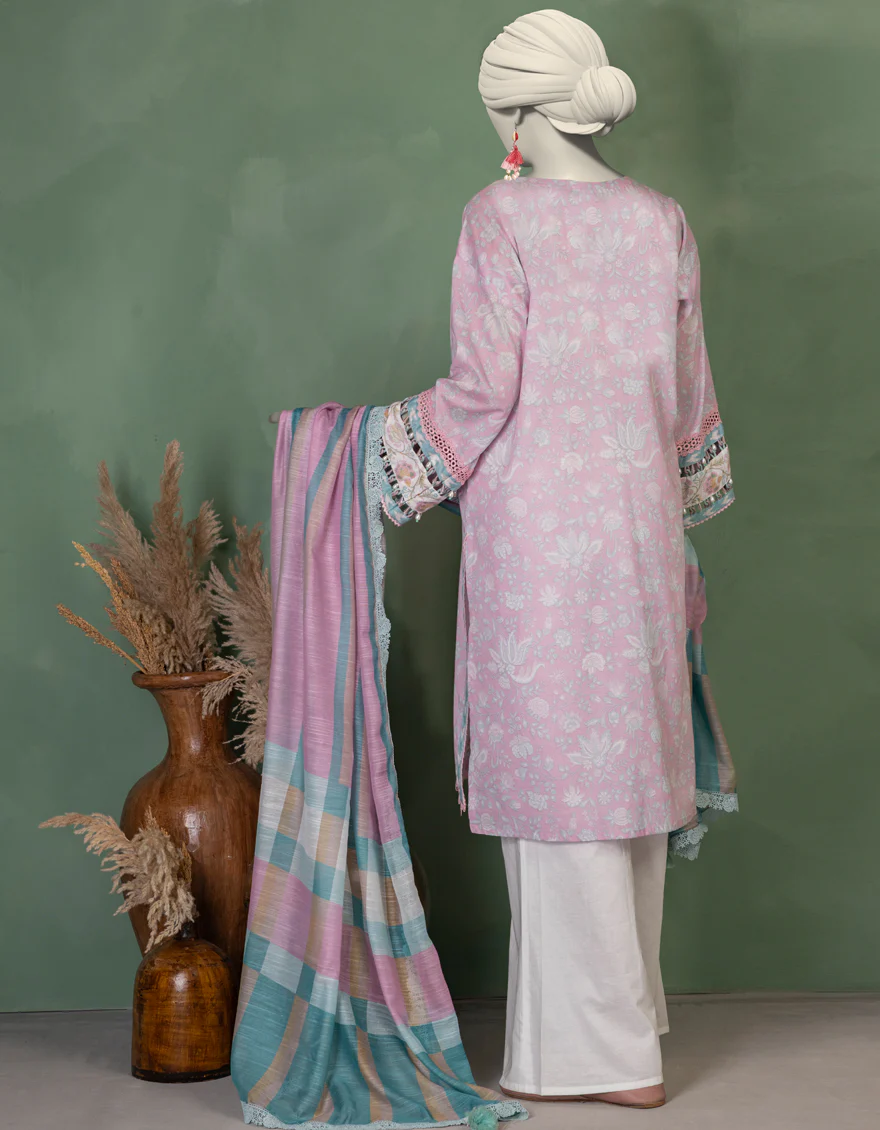 MULTICOLOR LAWN 2PC UNSTITCHED | JLAWN-S-JDS-25-1104 CHINTZ-1 - Image 2
