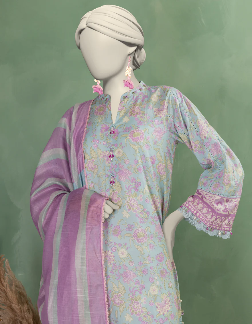 MULTICOLOR LAWN 2PC UNSTITCHED | JLAWN-S-JDS-25-1106 CHINTZ-3 - Image 3