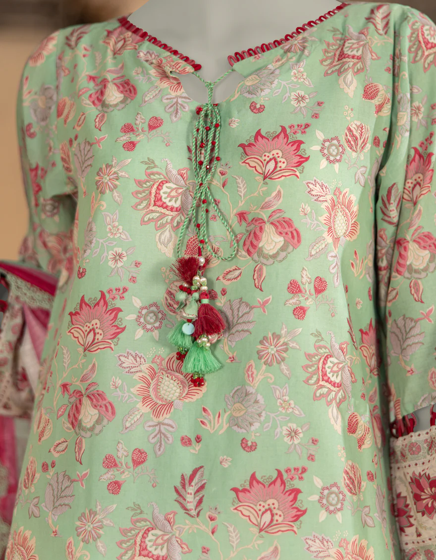 MULTICOLOR LAWN 2PC UNSTITCHED | JLAWN-S-JDS-25-1107 CHINTZ-4 - Image 4