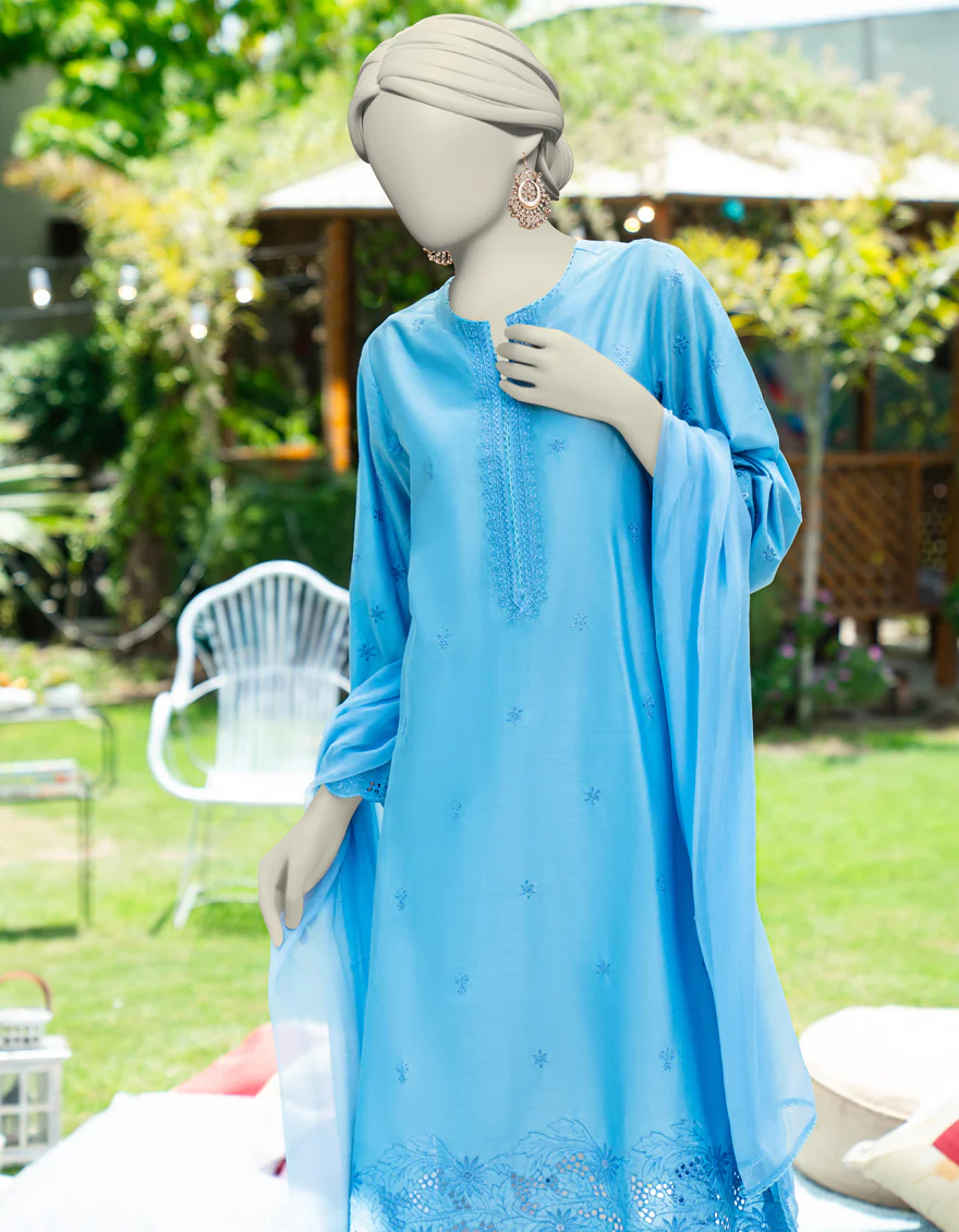 BLUE DYED 2PC STITCHED | JLAWN-S-JDS-25-1123/ - Image 4