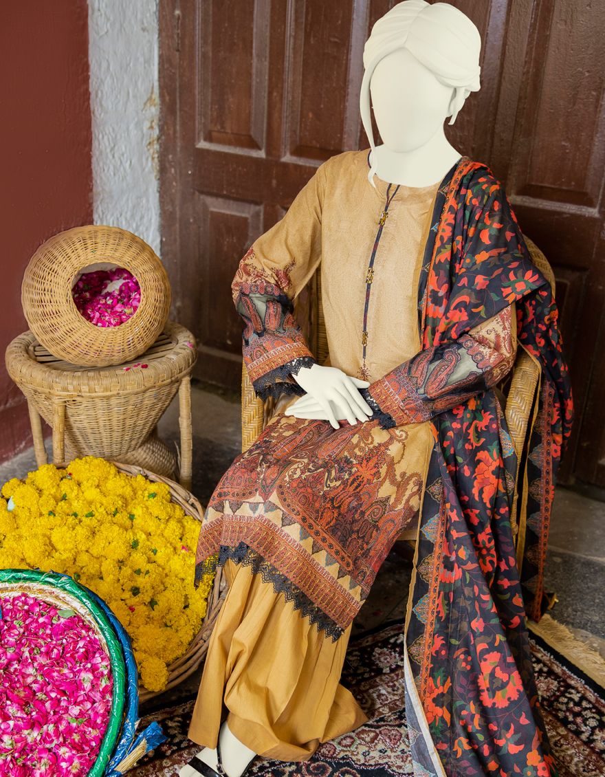 BLACK GRAPE LAWN 2PC UNSTITCHED | JLAWN-S-JDS-US-21-1093/A KANI - Image 2