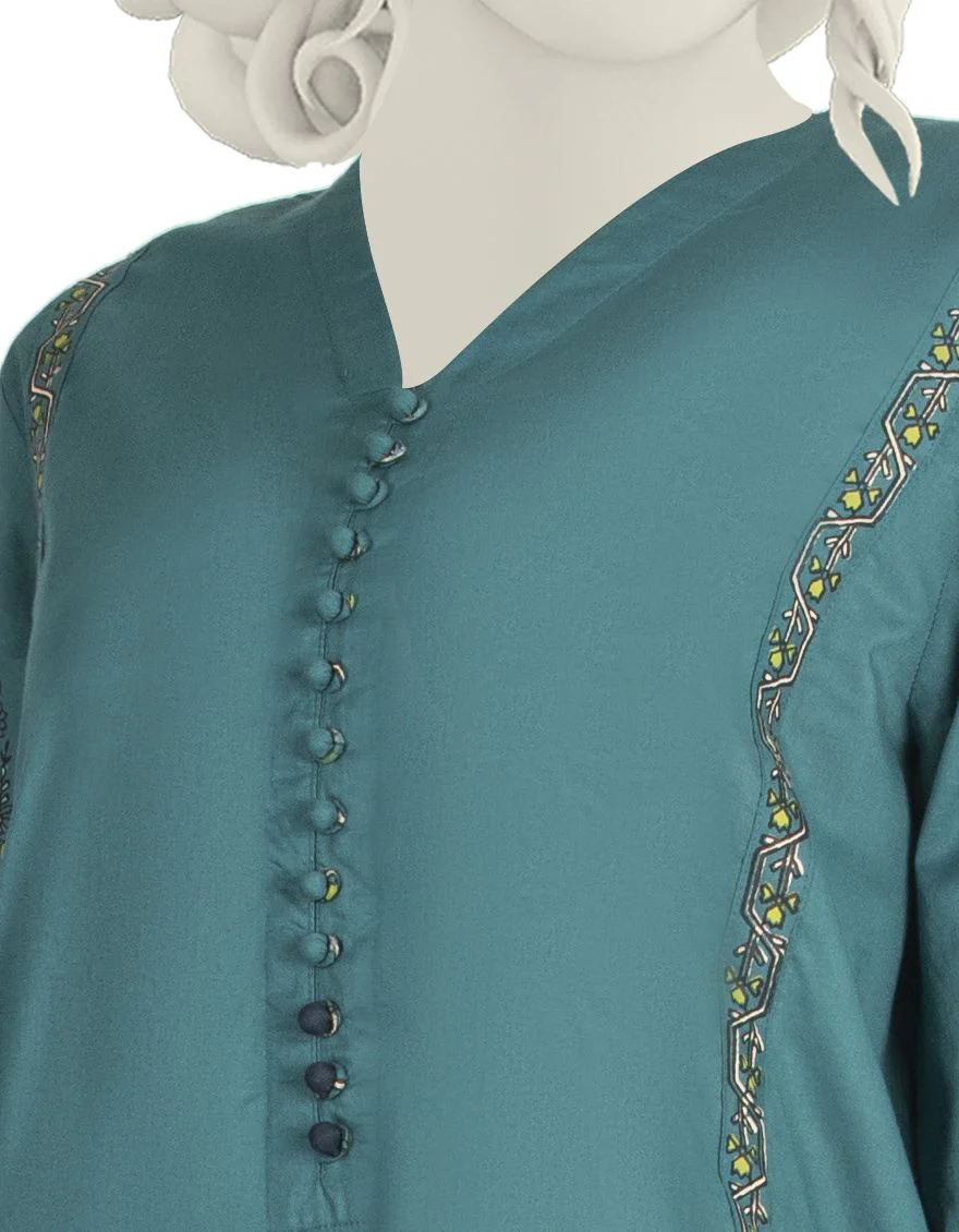 DARK GREEN 2PC STITCHED | JLAWN-S-JDS-US-22-1003/S APPLE - Image 3