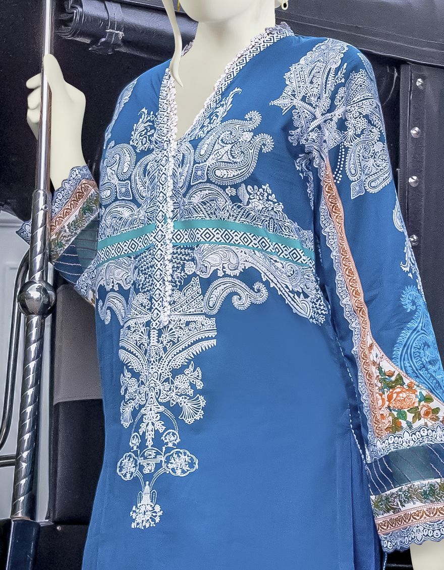 BLUE 2PC UNSTITCHED | JLAWN-S-JDS-US-22-1016 ETRO (22-1043) - Image 2