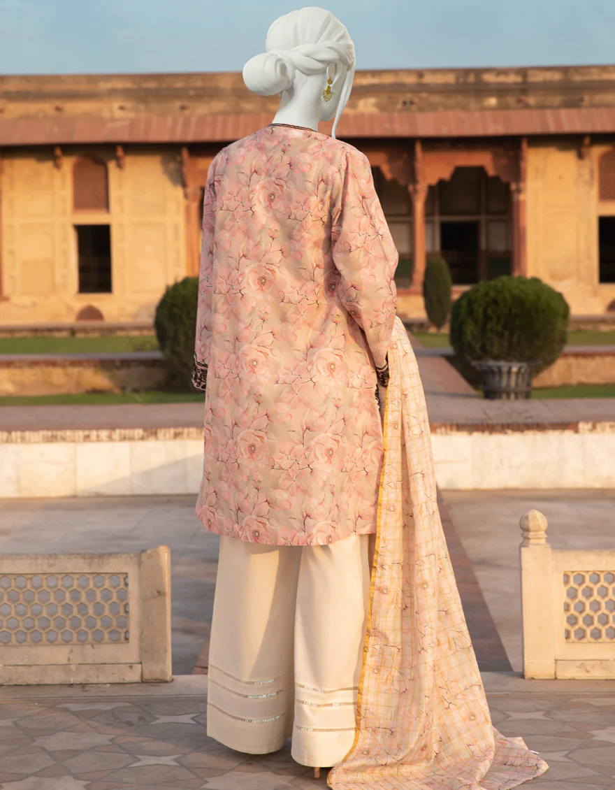GREY LAWN 2PC UNSTITCHED | JLAWN-S-JDS-US-22-1088 PRIAM - Image 3