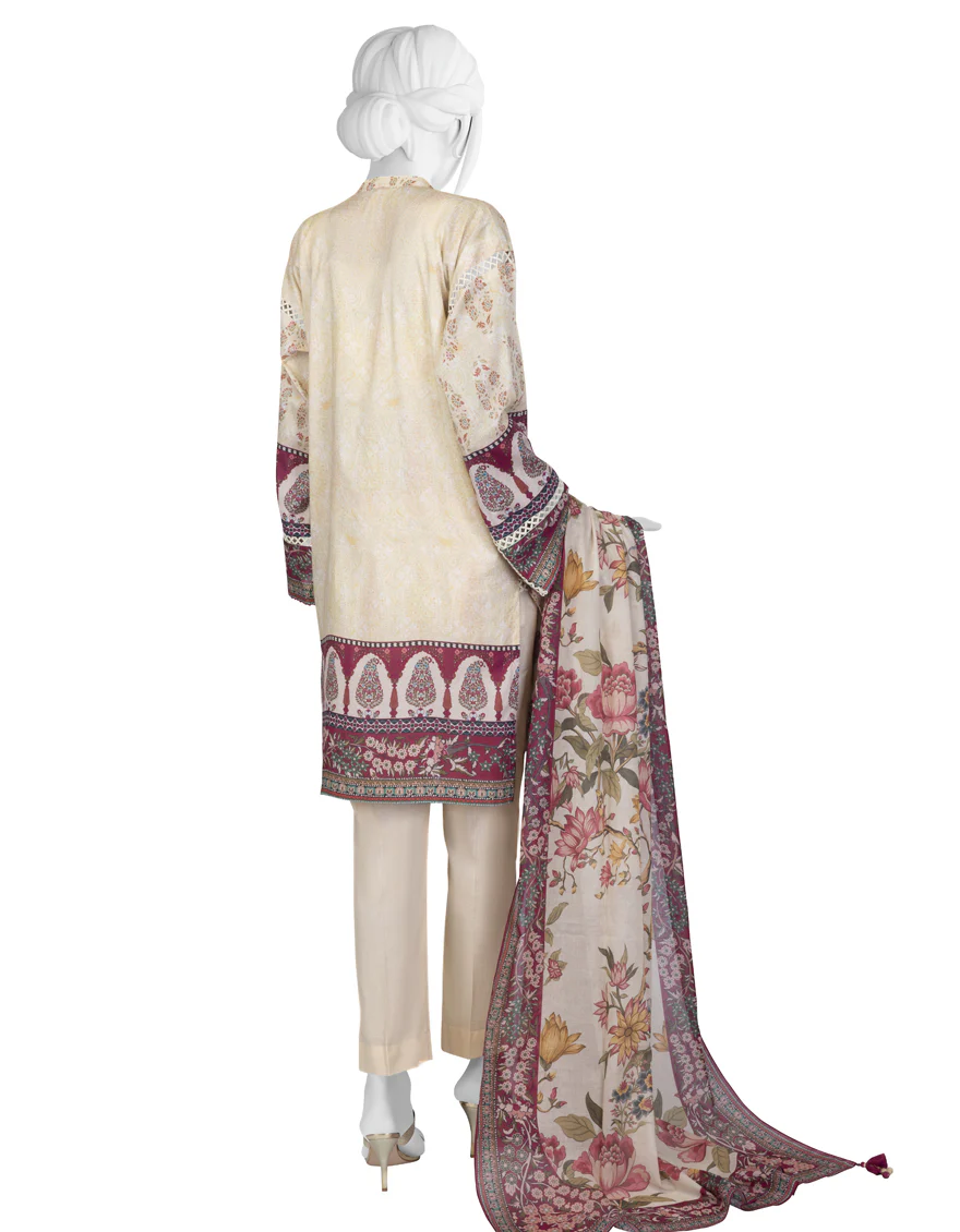 MULTI LAWN 2PC UNSTITCHED | JLAWN-S-JDS-US-23-1073 KIARA - Image 2