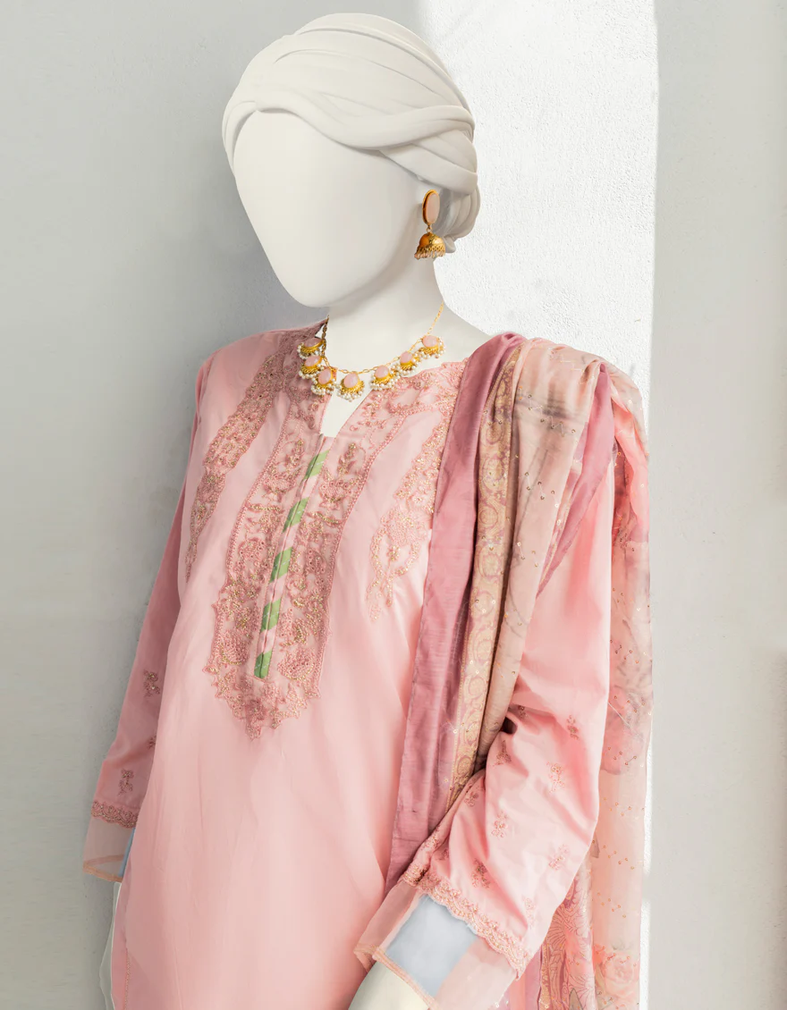 PINK DYED 2PC STITCHED | JLAWN-S-JDS-US-23-1085 BERRY-710 - Image 4