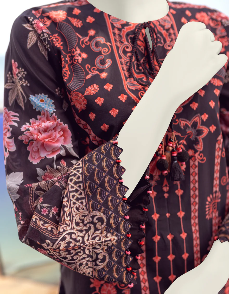 BLACK LAWN 2PC UNSTITCHED | JLAWN-S-JST-24-1619 - Image 3