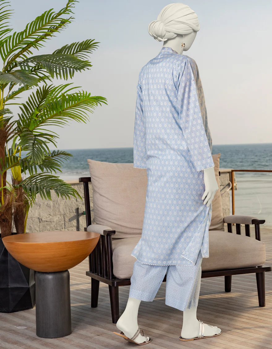 MULTICOLOR LAWN 2PC UNSTITCHED | JLAWN-S-JST-24-1630 GULZAR-3 - Image 2