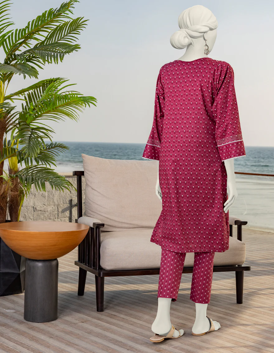 MULTICOLOR LAWN 2PC UNSTITCHED | JLAWN-S-JST-24-1631 GULZAR-4 - Image 2