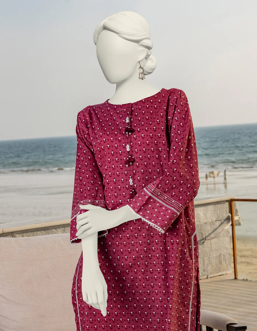 MULTICOLOR LAWN 2PC UNSTITCHED | JLAWN-S-JST-24-1631 GULZAR-4 - Image 3