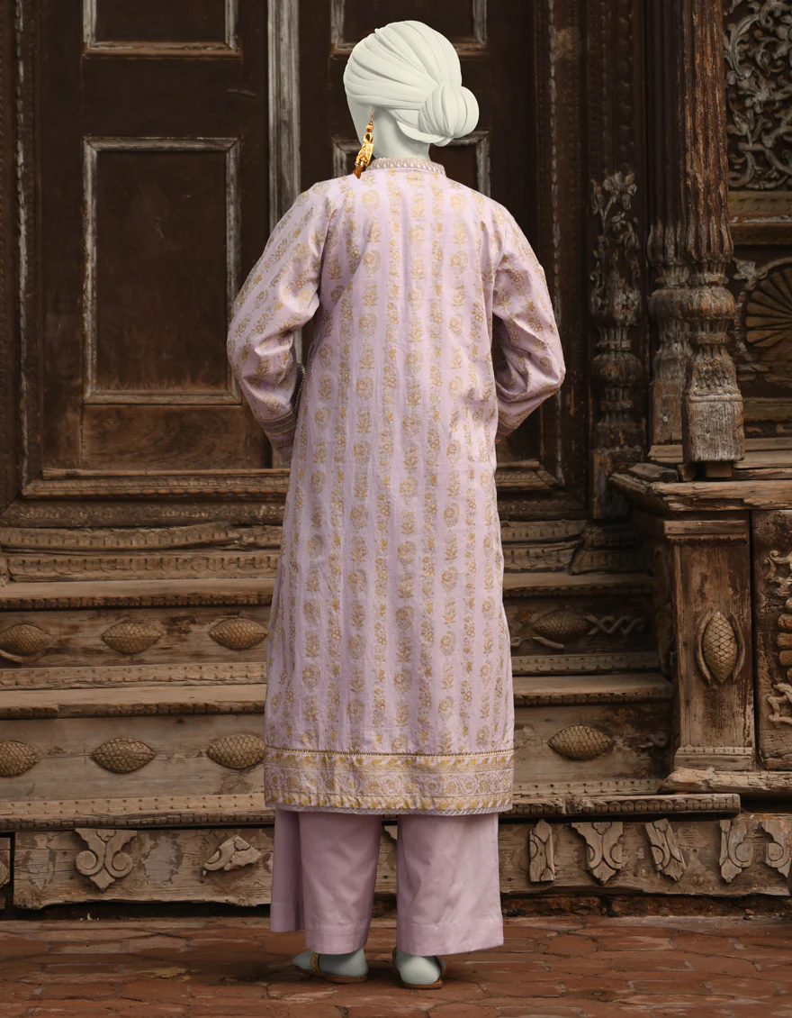 LILAC LAWN 2PC STITCHED | JLAWN-S-JST-25-2011/S ZARI-3 - Image 2