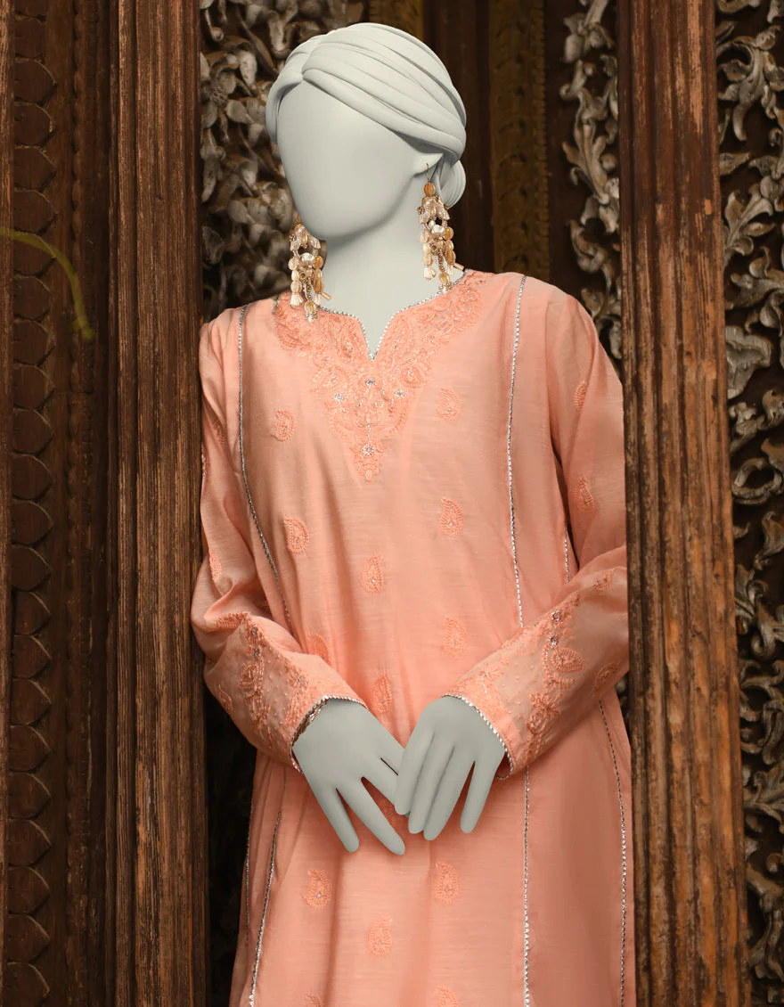 PINK PAPER COTTON 2PC STITCHED | JLAWN-S-JST-25-2014 FB/REGAL-02 - Image 3